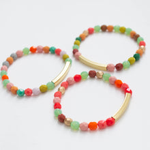 Load image into Gallery viewer, Stack Bracelet Good Vibes Colorful
