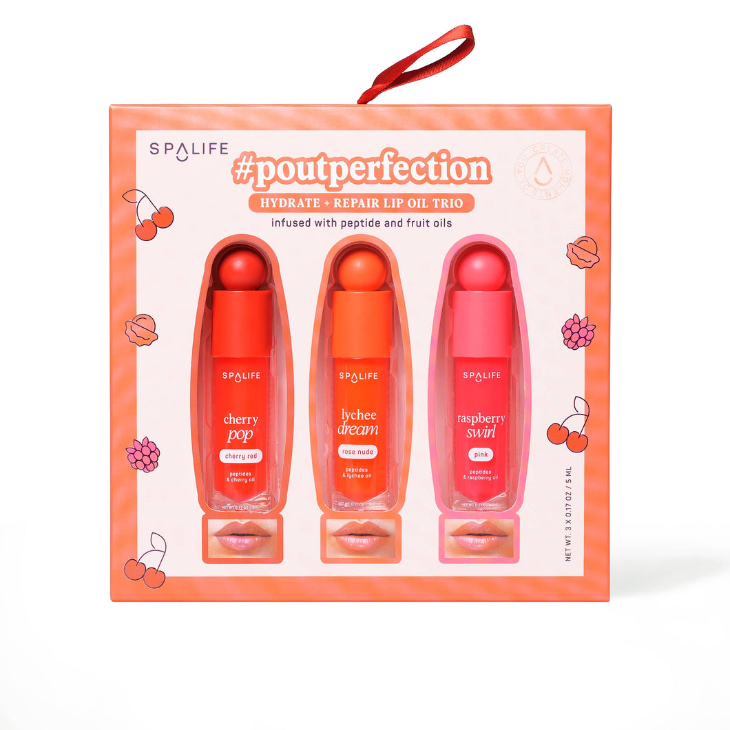 #PoutPerfection Lip Oil Trio | My Spa Life