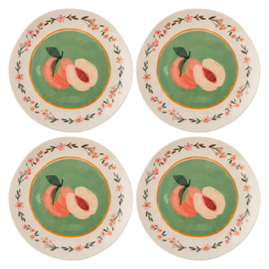 Melamine Salad Plates: Seaside Floral | Karma