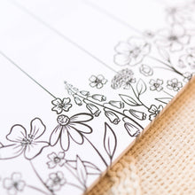 Load image into Gallery viewer, Weekly Planner Notepad | Pressed Floral | Elyse Breanne Design

