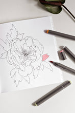 Load image into Gallery viewer, The Plant Lady: A Floral Adult Coloring Book | Paige Tate &amp; Co
