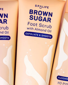 Brown Sugar Exfoliating Foot Scrub  8.2 oz - Foot treatment | My Spa Life