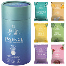 Load image into Gallery viewer, Body Restore Shower Steamer Aromatherapy Tube Pack of 6 : Reset | Best Beauty Group

