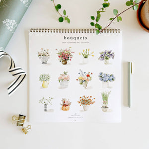 2025 bouquets calendar | emily lex studio