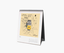 Load image into Gallery viewer, Rifle Paper Co. - 2026 Travel Sketchbook Desk Calendar
