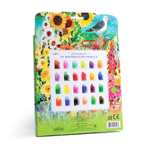 Load image into Gallery viewer, Pencils | Seaside Garden 24 Watercolor Pencils| eeBoo
