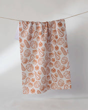 Load image into Gallery viewer, Harvest Sketch Tea Towel | Geometry

