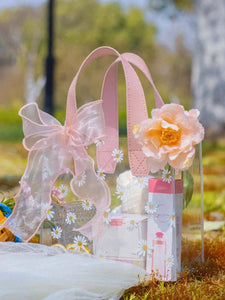 All Little Cute Things - Tea Party Pretty Gift Bag with Handle Retail Party Favors