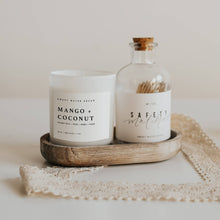 Load image into Gallery viewer, Mango and Coconut | 11 oz Soy Candle | Sweet Water Decor
