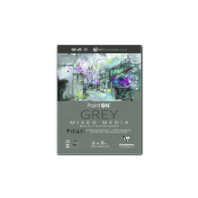 Load image into Gallery viewer, Grey | 9x12 | PaintON Mixed Media Pads - 250g  | Exaclair
