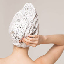 Load image into Gallery viewer, Dot Quick Dry Hair Towel | KITSCH

