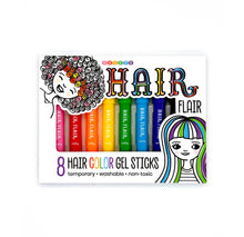 Load image into Gallery viewer, HAIR FLAIR - Hair Color Gel Sticks Set of 8 | SNIFTY
