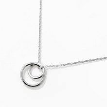 Load image into Gallery viewer, Fashion City | Gold-Dipped Sisters Double Ring Necklace: ONE SIZE / GD
