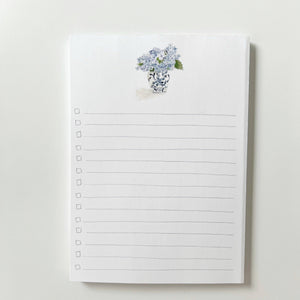 Checklist notepad: Bluebird