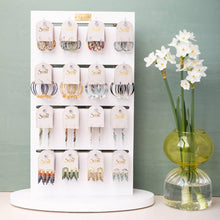 Load image into Gallery viewer, Thread Earring - Cobalt Multi/Gold
