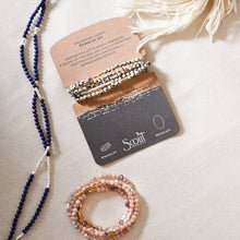 Load image into Gallery viewer, Black Tourmaline |Stone Wrap: Morganite | Scout Curated Wears
