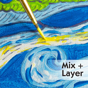 The Starry Night | Museum Series|  Paint by Number | Faber-Castell