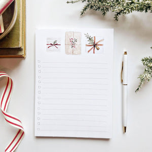 Christmas checklist notepad: Gifts | emily lex studio