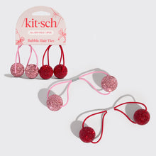 Load image into Gallery viewer, Bubble Hair Holiday Ties 2pc Set | KITSCH

