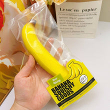 Load image into Gallery viewer, Banana Squishy Squeeze Toy Fidget Toy | Sparkling Extras
