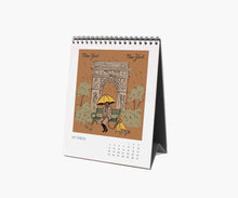Load image into Gallery viewer, Rifle Paper Co. - 2026 Travel Sketchbook Desk Calendar
