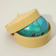 Load image into Gallery viewer, Sensibling Corp. - 12PCS - Mystery Squishy Glitter Dumpling Stress Relief Toy
