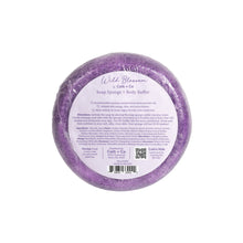 Load image into Gallery viewer, Wild Blossom Soap Infused Body Buffer-Berry Blossom | Cait + Co
