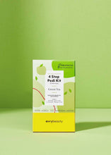 Load image into Gallery viewer, Green Tea 4 Step Pedi Kit | AvryBeauty
