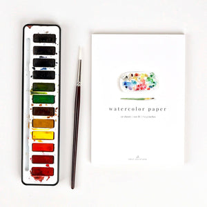 Watercolor paper: 5x7 | emily lex studio