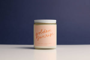Golden Sunrise: 8 oz Soy Wax | Poured Goods