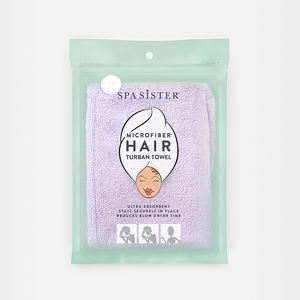Microfiber Hair Turban Towel: Lavender| Bath Accessories Company
