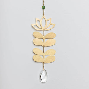 Lotus African Turquoise- Suncatcher