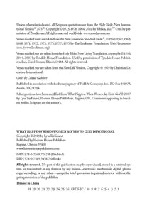 What Happens When Women Say Yes to God Devotional |Harvest House Publishers Gift & Specialty Books