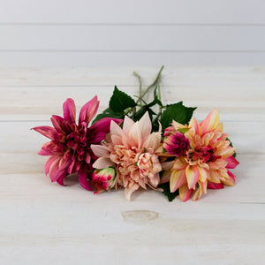 Spray - Dahlias And Buds,   | Audrey's