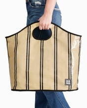 Load image into Gallery viewer, brng bag |Wheat Black |The Newport Tote

