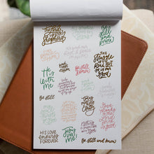 Load image into Gallery viewer, Bible Study Stickers | Goodness and Mercy |The Daily Grace Co
