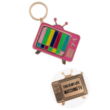 Load image into Gallery viewer, Fashion City | Retro Television Inspiration Keychain: JET / One Size
