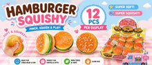 Load image into Gallery viewer, Hamburger Squishy – Slow-Rise Burger Stress Toy
