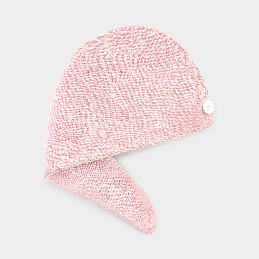 Microfiber Hair Turban Towel: Pink | Bath Accessories Company