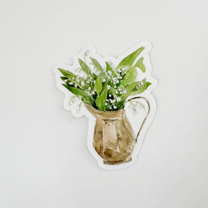 Lily of the valley sticker
