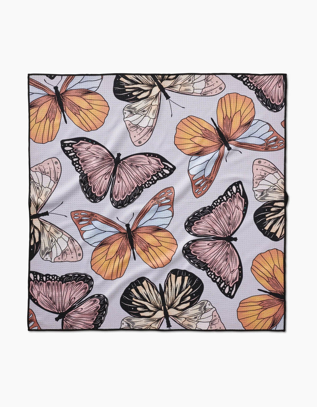Dog | Butterflies Dog Towel | Geometry