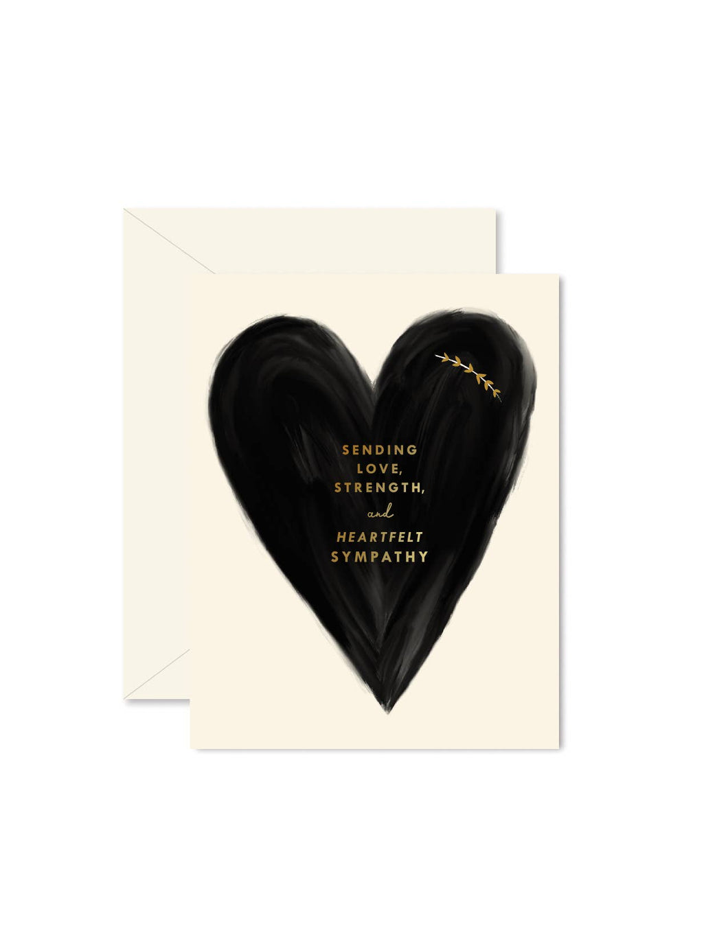 Heartfelt Sympathy Greeting Card | Ginger P. Designs