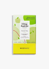 Load image into Gallery viewer, Green Tea 4 Step Pedi Kit | AvryBeauty
