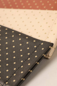 Fashion City | Polka Dot Pattern Glasses Pouch w Cleaning Cloth: One Size / 12 ASSORTED COLOR