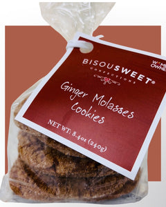 Bisousweet - Ginger Molasses Cookies
