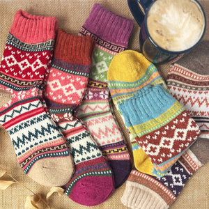 Coral | Eisley Retro Socks | Daisy Dunes