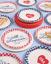Load image into Gallery viewer, Paper Plates All American Plates USA, Fourth Of July, America | xo, Fetti
