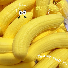 Load image into Gallery viewer, Banana Squishy Squeeze Toy Fidget Toy  | Sparkling Extras
