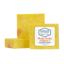 Load image into Gallery viewer, Florida Sunshine &amp; Vitamin C Natural Soap | Naples Soap Company -
