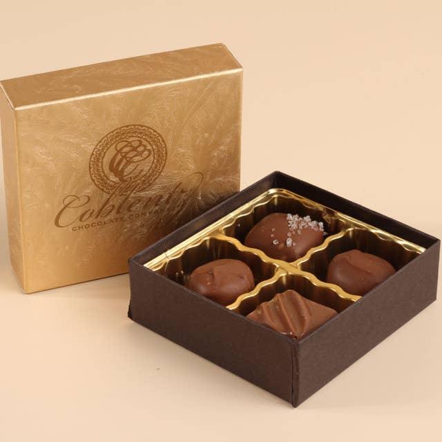 Gold Gift Box | Coblentz Chocolate Company